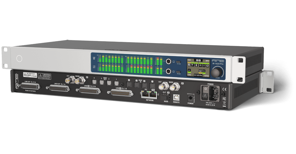 RME UFX III M-1610 Pro MADI sample rate